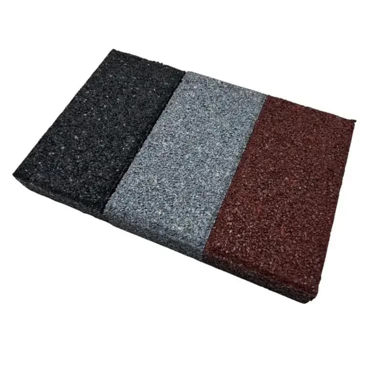 Gummipflasterstein 200x100x40mm Schwarz Bild 2